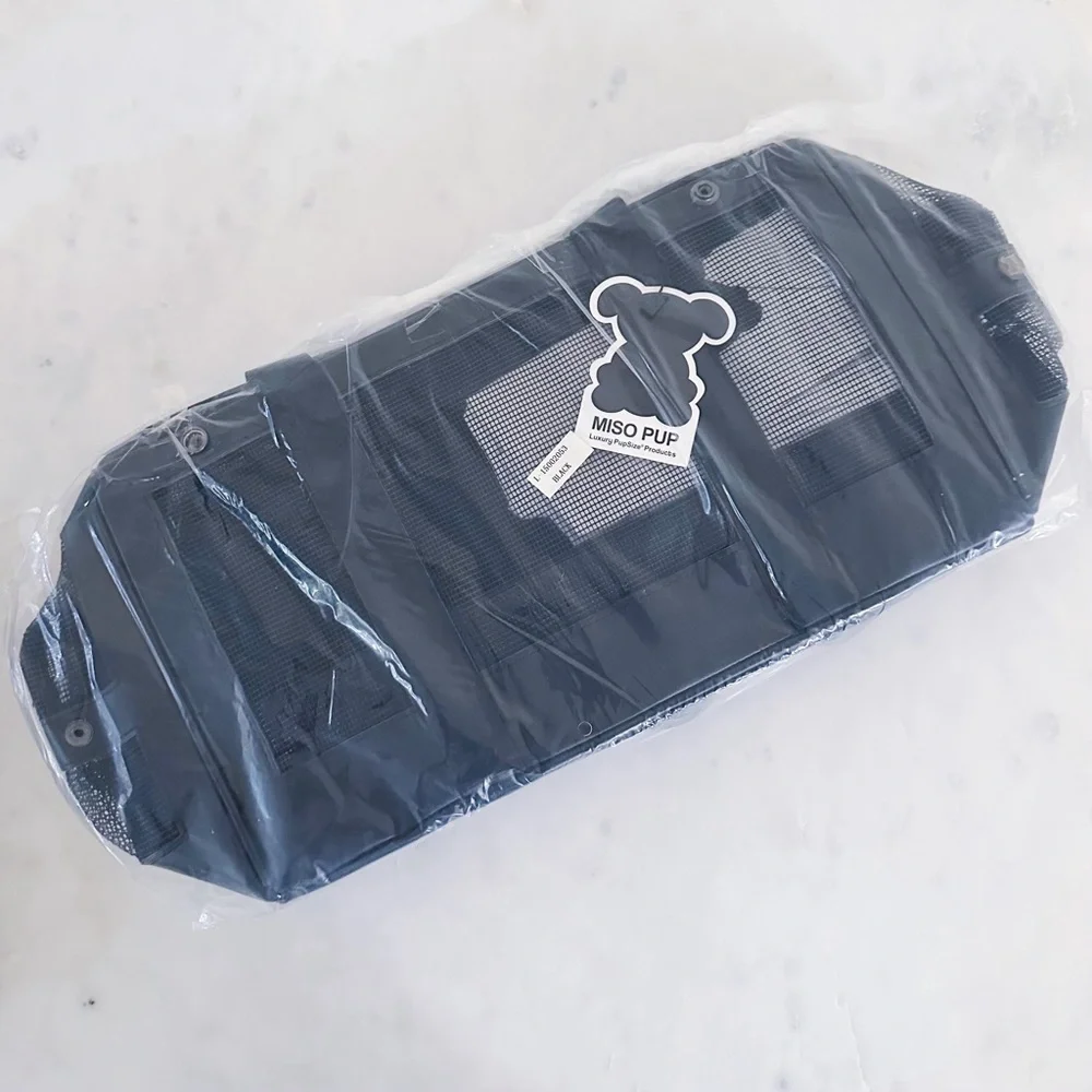 NEW Miso Pup Interchangeable Mesh Pet Carrier - Airline Approved!